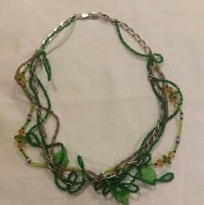 Hand beaded necklace